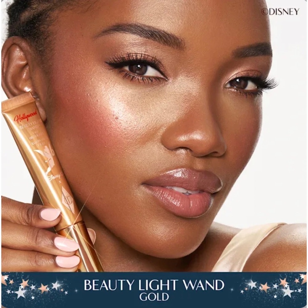 Charlotte Tilbury x Disney100 Beauty Light Wand Gold Glow 12ml Limited Edition